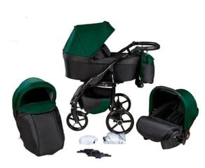 Universālie rati Boston Travel System 3in1, Green цена и информация | Коляски | 220.lv