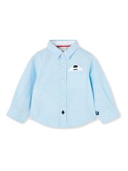 Рубашка для мальчика Boboli 520238205, голубая цена и информация | Рубашки для мальчиков | 220.lv
