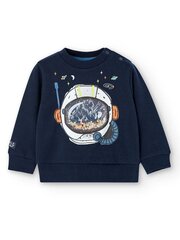 BOBOLI Fleece Sweatshirt Navy 520238129 цена и информация | Свитеры, жилетки, пиджаки для мальчиков | 220.lv