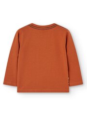 BOBOLI Knit T-Shirt Copper 520238080 цена и информация | Рубашки для мальчиков | 220.lv