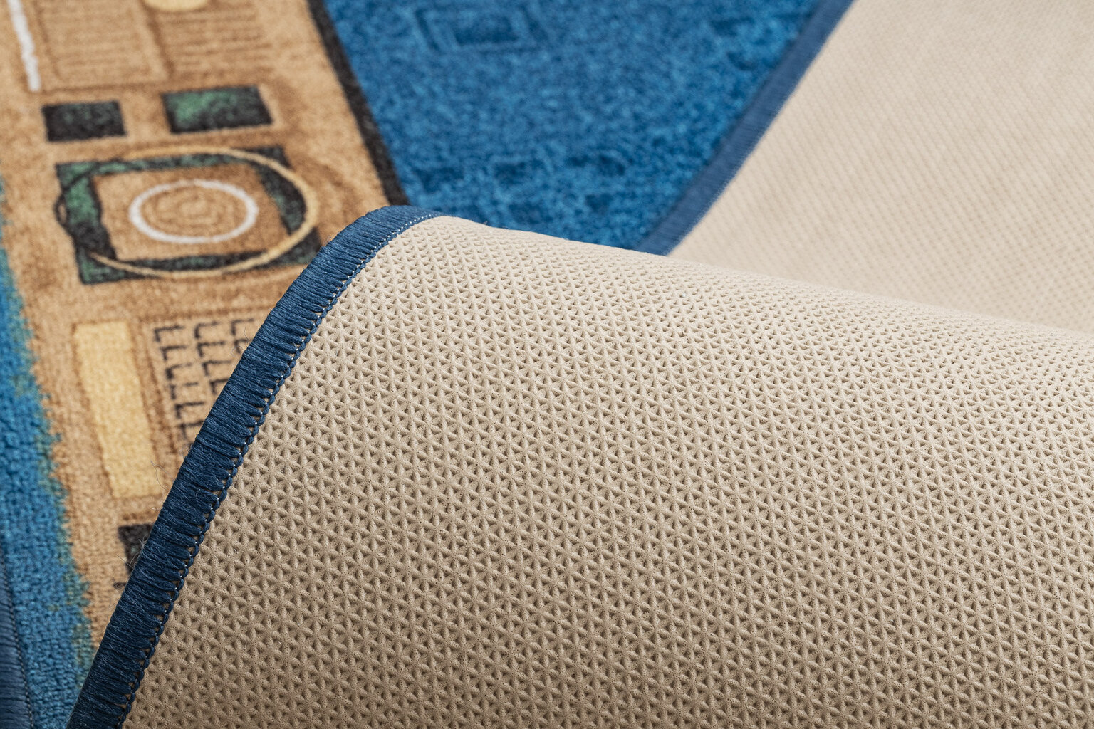 Neslīdošs paklājs JENA zils 100cm cena un informācija | Paklāji | 220.lv