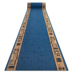 Neslīdošs paklājs JENA zils 120cm cena un informācija | Paklāji | 220.lv