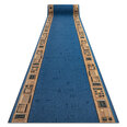 Neslīdošs paklājs JENA zils 67cm