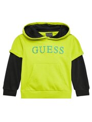 Džemperis zēniem Guess Jeans Neon Swoosh 520915691, zaļš cena un informācija | Zēnu jakas, džemperi, žaketes, vestes | 220.lv