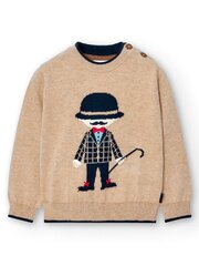 Džemperis bērniem Boboli 520238199, bēšs cena un informācija | Zēnu jakas, džemperi, žaketes, vestes | 220.lv