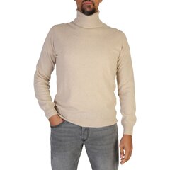 Vīriešu džemperis 100% kašmirs UA-FF12, bēšs cena un informācija | Vīriešu džemperi | 220.lv