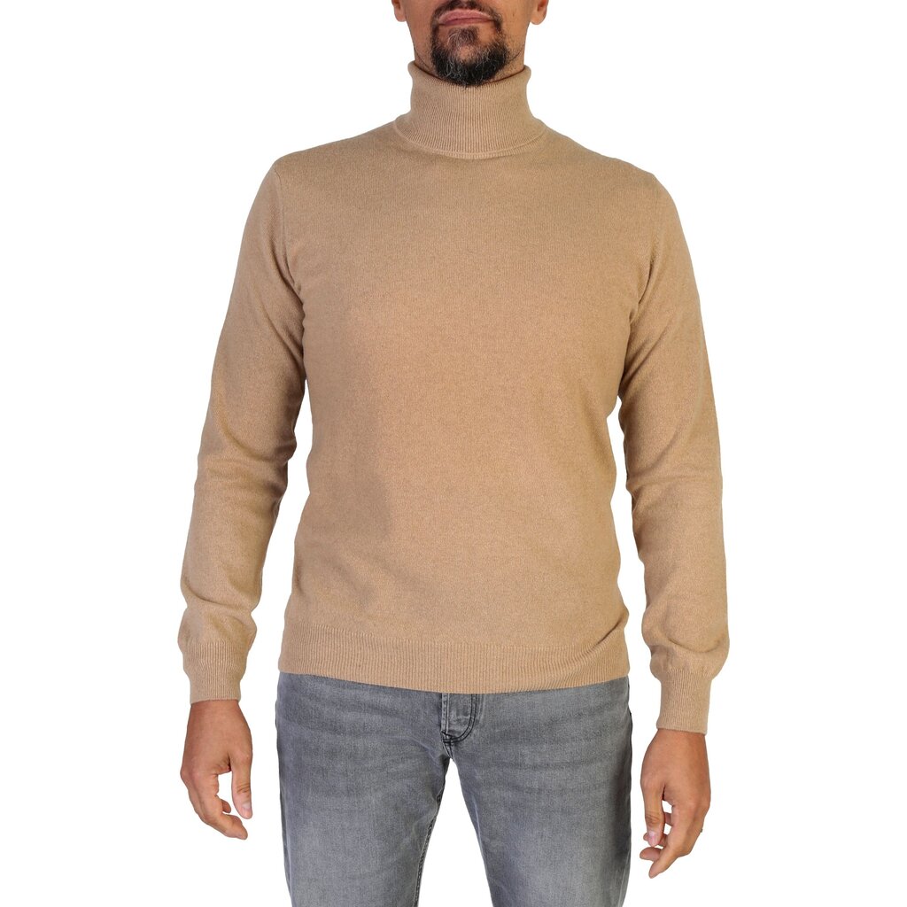 Džemperis vīriešiem 100% kašmirs UA-FF12_E770, bēšs cena un informācija | Vīriešu džemperi | 220.lv