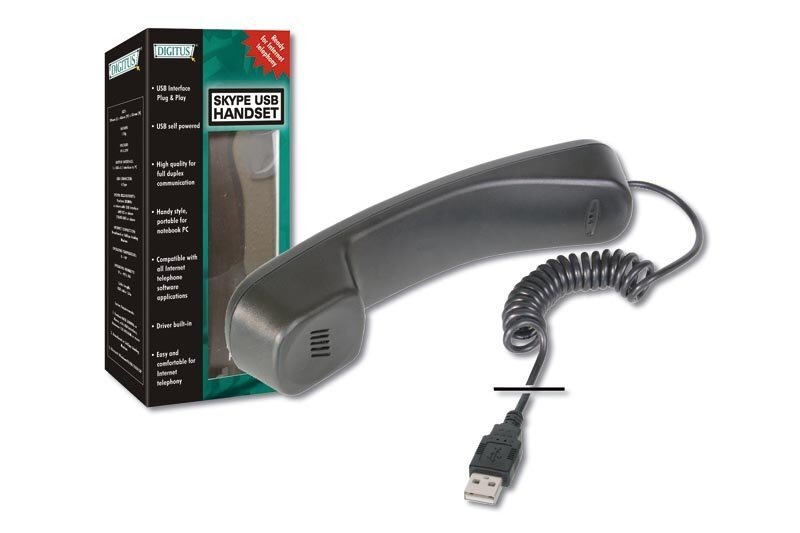 USB telefons Digitus DA-70772 cena un informācija | Mikrofoni | 220.lv