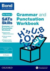 Bond SATs Skills: Grammar and Punctuation Workbook: 9-10 years cena un informācija | Grāmatas pusaudžiem un jauniešiem | 220.lv