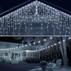 Gresonic 400 LED gaismas virtene ar lāstekām 10m cena un informācija | Ziemassvētku lampiņas, LED virtenes | 220.lv
