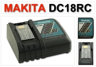 Makita lādētājs DC 18 RC 7.2V - 18V Li-Ion cena un informācija | Akumulatoru lādētāji | 220.lv