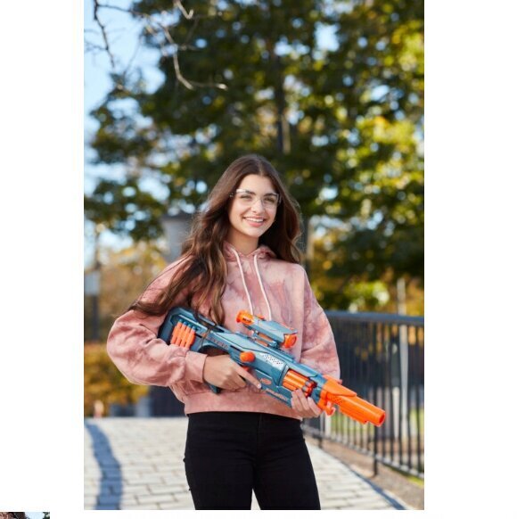 Rotaļu lielgabals Nerf Elite 2.0 Eaglepoint RD-8 un plīša spilvens Cat, 50 cm cena un informācija | Rotaļlietas zēniem | 220.lv