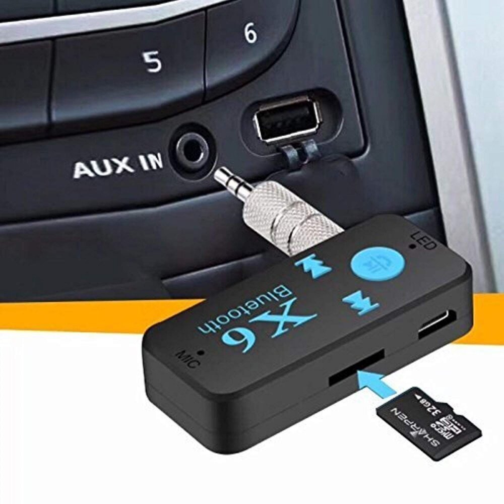 Uztvērējs Bluetooth 4.1 3.5mm AUX cena un informācija | Auto piederumi | 220.lv