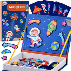 Magnētiskā puzle Kosmoss Color Day, 50 d. cena un informācija | Attīstošās rotaļlietas | 220.lv