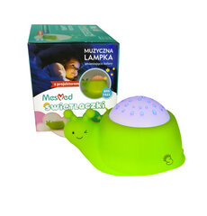 Лампа - проектор с музыкой MesMed MM003, зеленая цена и информация | Детские светильники | 220.lv