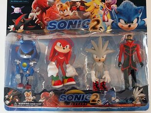 Figūriņu komplekts Sonic 2, 4 gab. cena un informācija | Rotaļlietas zēniem | 220.lv