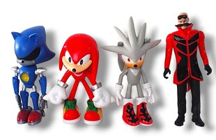 Фигурки Sonic 2, 4 шт. цена и информация | Конструктор автомобилей игрушки для мальчиков | 220.lv