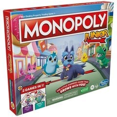 Galda spēle Monopoly Junior 2in1, LT cena un informācija | Galda spēles | 220.lv