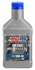 Eļļa AMSOIL 10W-40 sintētiskā metriskā motociklu eļļa 0.946ml (MCFQT) цена и информация | Моторное масло | 220.lv