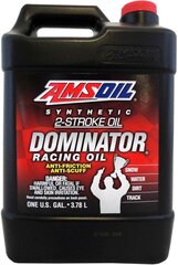 Eļļa AMSOIL DOMINATOR® sintētiskā 2-taktu eļļa 3.784l (TDR1G) cena un informācija | Motoreļļas | 220.lv