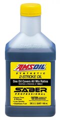 Eļļa AMSOIL Saber® Professional Synthetic 100:1 Pre-Mix 2 ciklu eļļa 0.946ml (ATPQT) cena un informācija | Motoreļļas | 220.lv