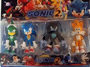 Фигурки Sonic 2, 4 шт. цена и информация | Игрушки для мальчиков | 220.lv