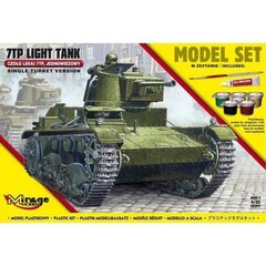 Сборная модель Mirage Польский легкий танк 7TP цена и информация | Kонструкторы | 220.lv