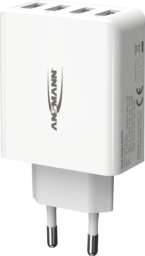 Ansmann 1001-0113 cena un informācija | Lādētāji un adapteri | 220.lv