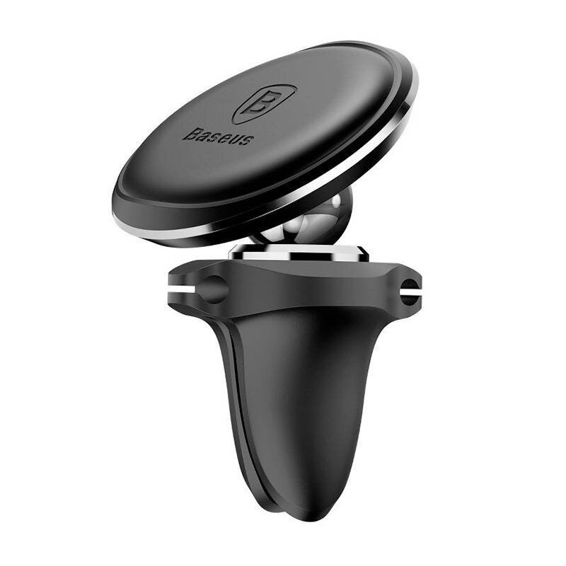 Car Mount Holder Baseus Magnetic Air Vent Black OS cena un informācija | Auto turētāji | 220.lv