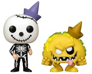 Figūru komplekts Funko Pop! Skelets Jack Monster Taco, 2 gab. cena un informācija | Datorspēļu suvenīri | 220.lv