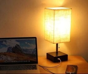 Skārienjūtīga regulējama naktsgaldiņa lampa 2 gab cena un informācija | Galda lampas | 220.lv