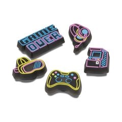 Crocs™ LIGHTS UP NEON GAMER 5 PACK G1117900-MU 290660 цена и информация | Шлепанцы, тапочки для женщин | 220.lv