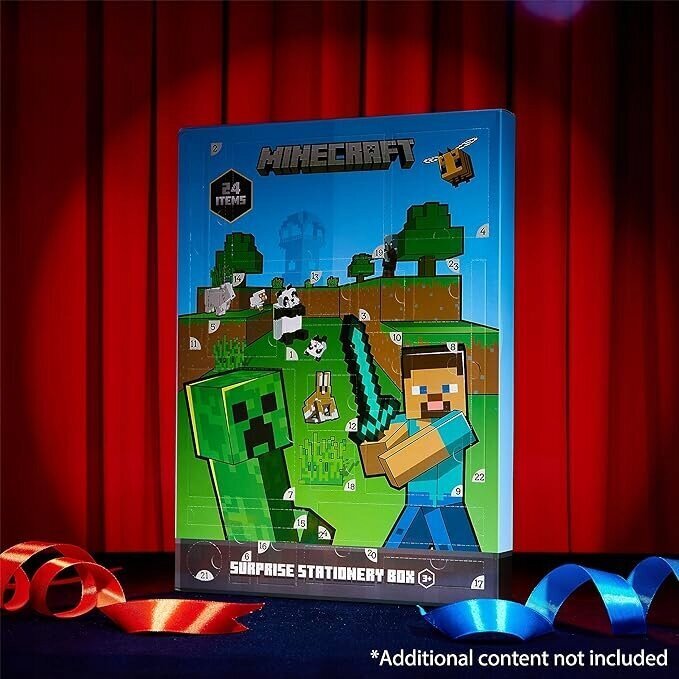 Adventes kalendārs Minecfaft, 24gb. цена и информация | Rotaļlietas zēniem | 220.lv