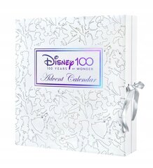 Adventes kalendārs bērniem Disney 100 Years of Wonder, balts цена и информация | Игрушки для девочек | 220.lv