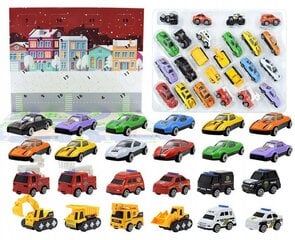 Adventes kalendārs zēniem Automašīnas KA6 цена и информация | Конструктор автомобилей игрушки для мальчиков | 220.lv