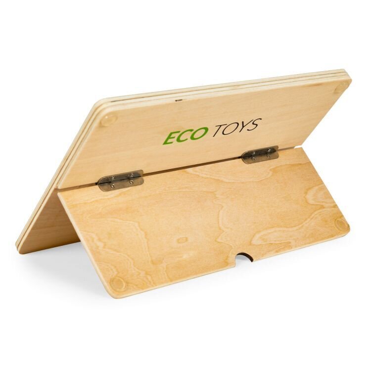 Koka planšete ar magnētisko ekrānu Eco Toys G090, 1gb. cena un informācija | Attīstošās rotaļlietas | 220.lv