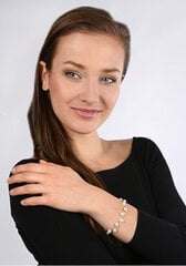 JwL Luxury Pearls Нежный браслет из натурального белого жемчуга JL0174 цена и информация | Женские браслеты | 220.lv