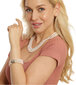 Pērļu rokassprādze sievietēm JwL Luxury Pearls JL0668 cena un informācija | Rokassprādzes | 220.lv