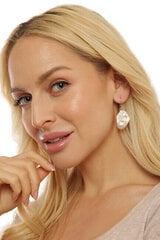 JwL Luxury Pearls Роскошные серьги с настоящим барочным жемчугом JL0688 sJL0688 цена и информация | Серьги | 220.lv