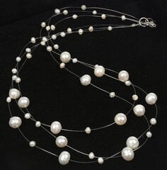 JwL Luxury Pearls Ожерелье из настоящего парящего жемчуга JL0203 цена и информация | Украшения на шею | 220.lv