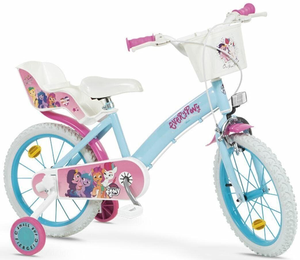 Bērnu velosipēds 16 MyLittlePony Toimsa, zils цена и информация | Velosipēdi | 220.lv