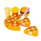 Ātrās ēdināšanas rotaļlietu komplekts bērniem ar velcro Multistore HC429510 cena un informācija | Rotaļlietas meitenēm | 220.lv