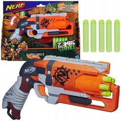 Šautuvas Nerf Zombie Strike Hammer su 5 šoviniais цена и информация | Конструктор автомобилей игрушки для мальчиков | 220.lv