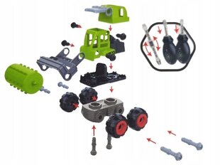 Набор машинок и тракторов 4 шт. цена и информация | Игрушки для мальчиков | 220.lv