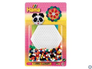 Цветная термомозаика мозаика Hama Panda 99409 цена и информация | Развивающие игрушки | 220.lv