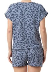 EMPORIO ARMANI Regular Fit Cielo Stam.paisley 545665800 цена и информация | Женские пижамы, ночнушки | 220.lv