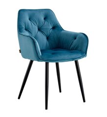 Mīkstais krēsls, Viking, Prince, zils, 1 gab cena un informācija | Virtuves un ēdamistabas krēsli | 220.lv