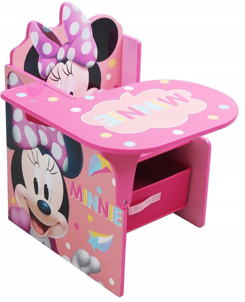 Bērnu galds Arditex Minnie Mouse, rozā cena un informācija | Bērnu krēsliņi un bērnu galdiņi | 220.lv