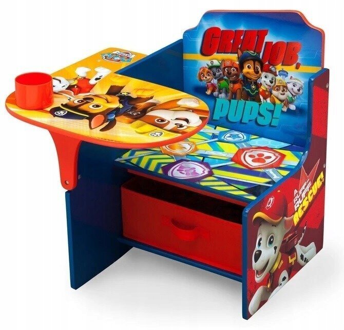 Bērnu galds Delta Paw Patrol, daudzkrāsains цена и информация | Bērnu krēsliņi un bērnu galdiņi | 220.lv