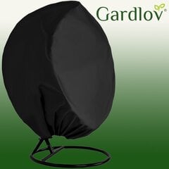 Piekarināms krēsla pārvalks Gardlov, 155x225x155 cm, melns cena un informācija | Krēslu paliktņi | 220.lv